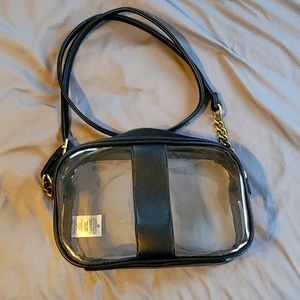 Clear crossbody purse